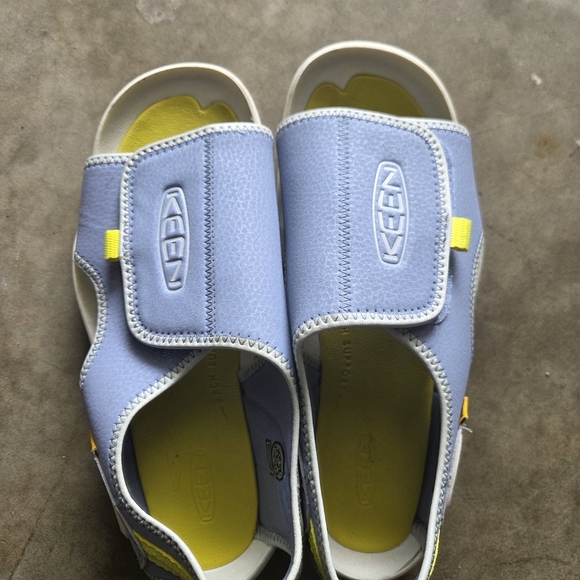 KEEN  Sandals - Light Blue and Yellow - Picture 3 of 3